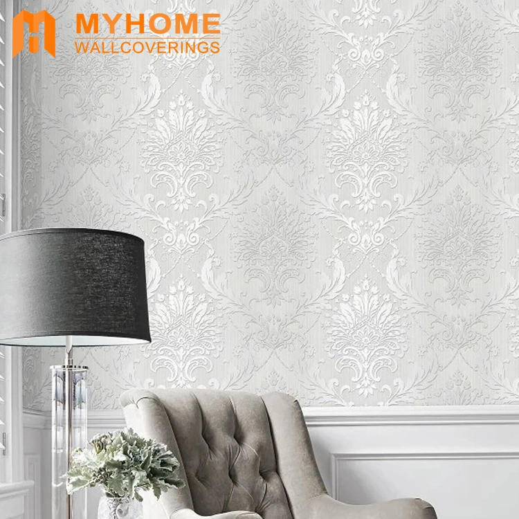 Natural Floral Scenery Design Non-Woven Back Pure Paper Wall Paper Wallpaper Price