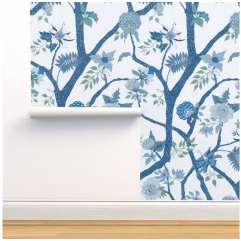 Decoração para casa Eco Solvente UV imprimível em branco vinil jato de tinta branco papel de parede não tecido para impressão