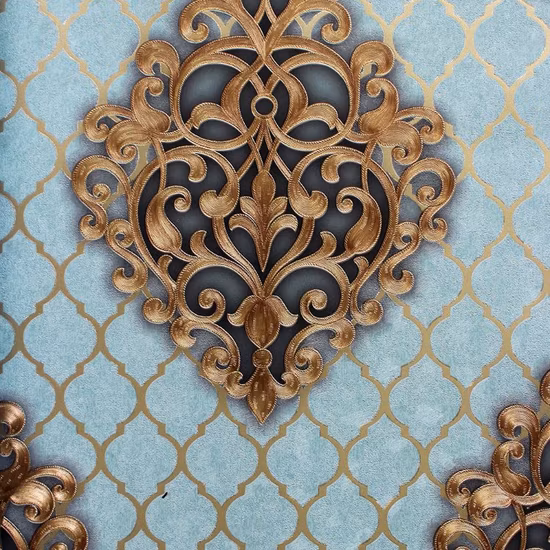 Itália Design PVC Vinil Papel de parede inicial para decoração Papel de parede por atacado